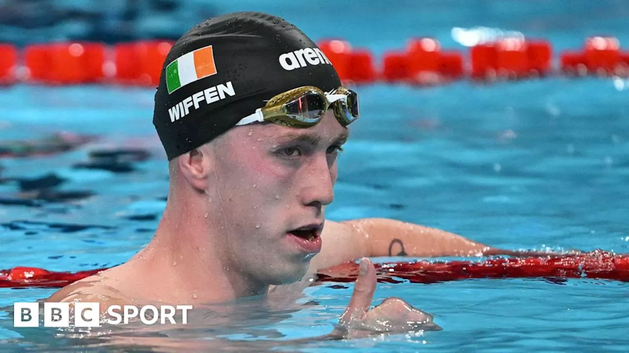 Olympics swimming: Wiffen 'had eyes on Olympic record' in 800m heats