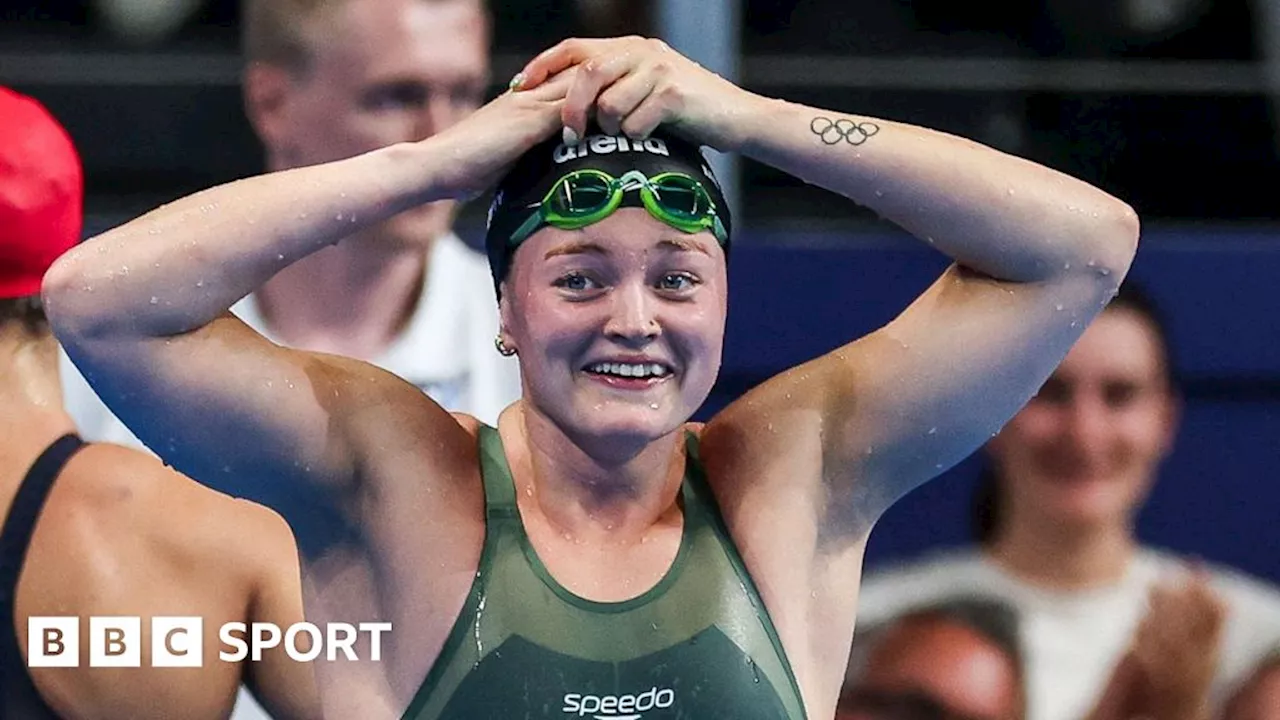 Olympics swimming: McSharry wins Ireland's first medal at Paris Olympics