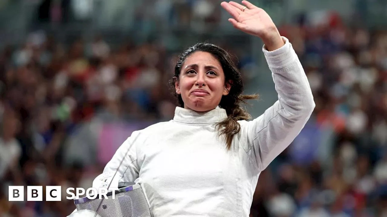 Paris 2024 Olympics: Fencer Nada Hafez competes while seven months pregnant