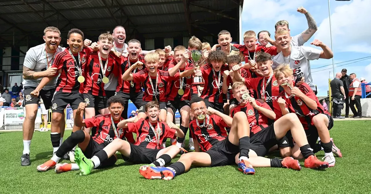 Crusaders young stars off to Dubai after SuperCupNI triumph