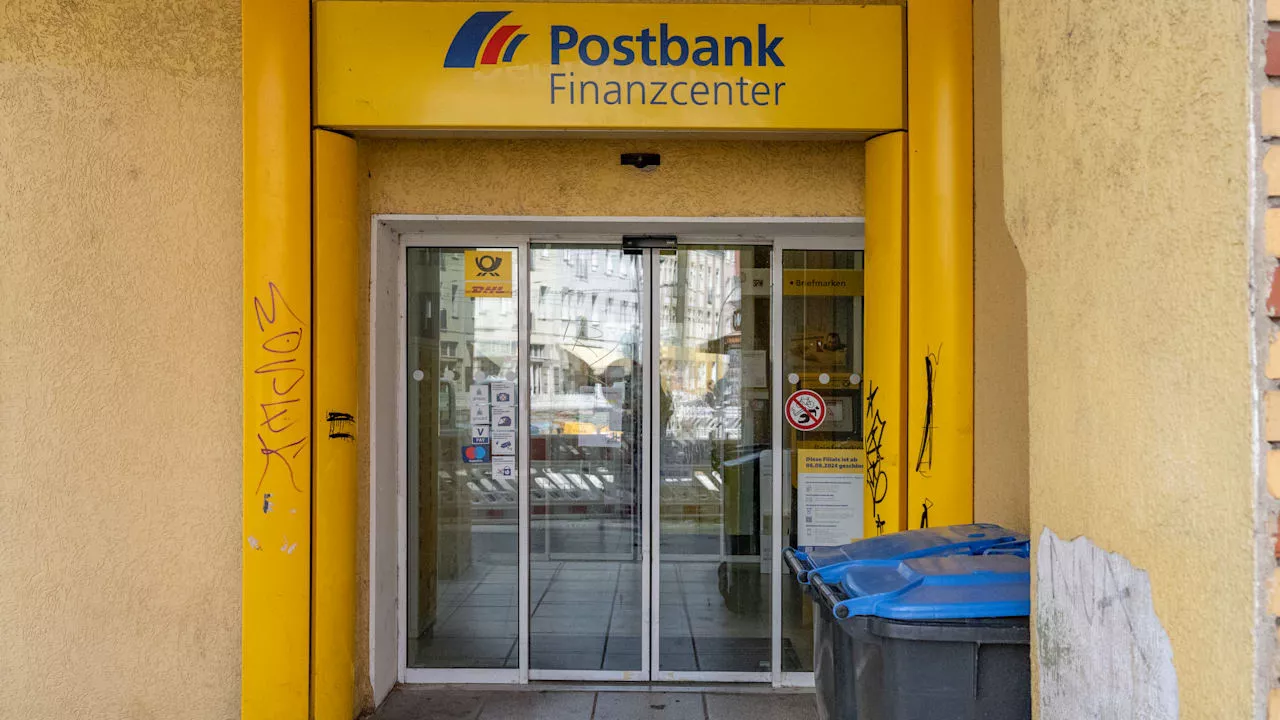 Darum schließt die Postbank immer mehr Filialen