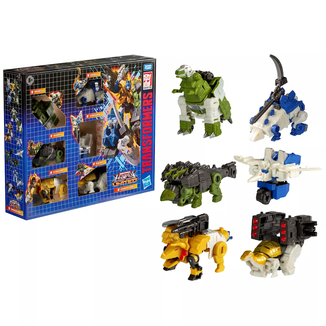 Hasbro Announces New Transformers Dinobot Dinoking Multipack 