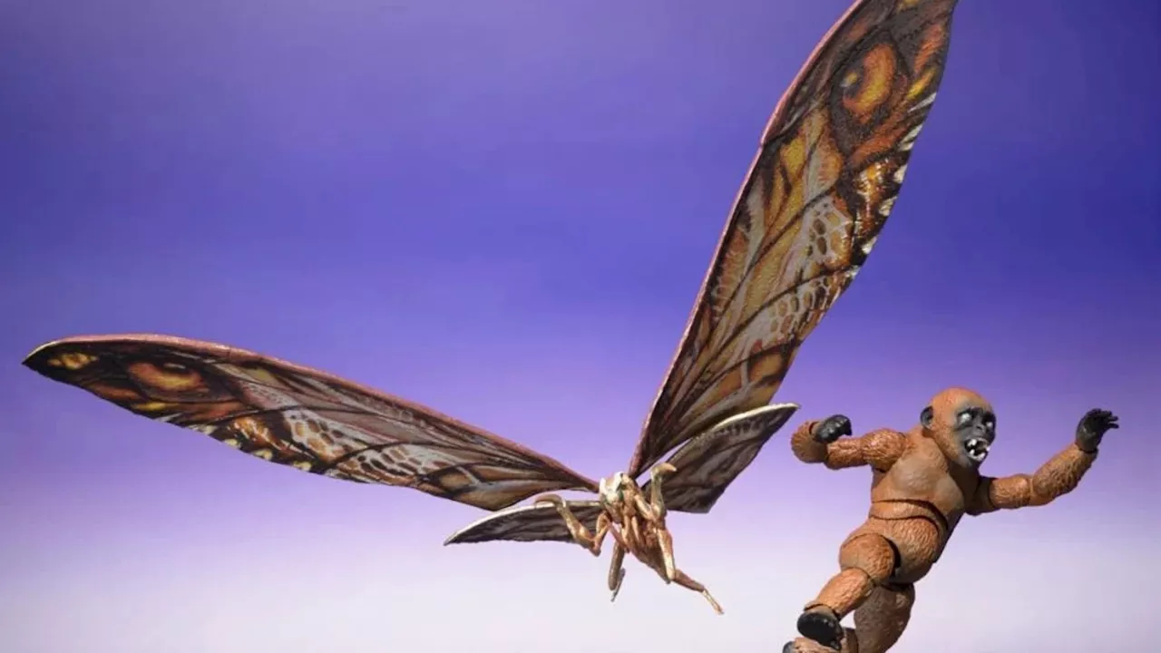 Suko and Mothra Join S.H.MonsterArts Godzilla x Kong Collection 