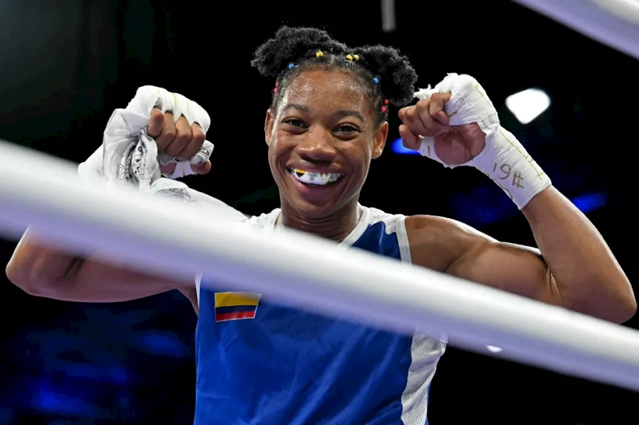 Boxeadora colombiana Angie Paola Valdés avanzó a cuartos de final en París 2024