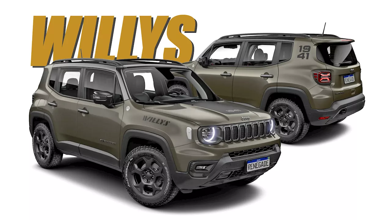 Jeep Renegade Willys Edition Is A Nostalgic Throwback For Brazil