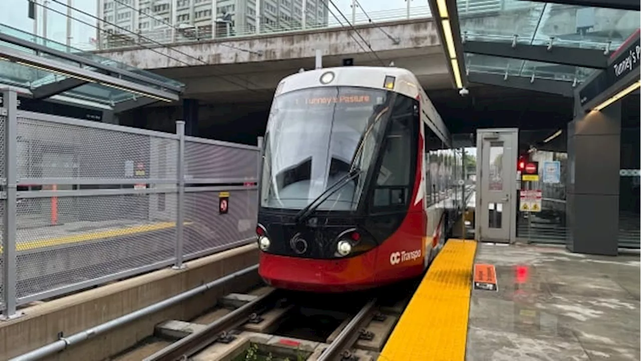 OC Transpo to cut midday LRT service frequency to 10 minutes