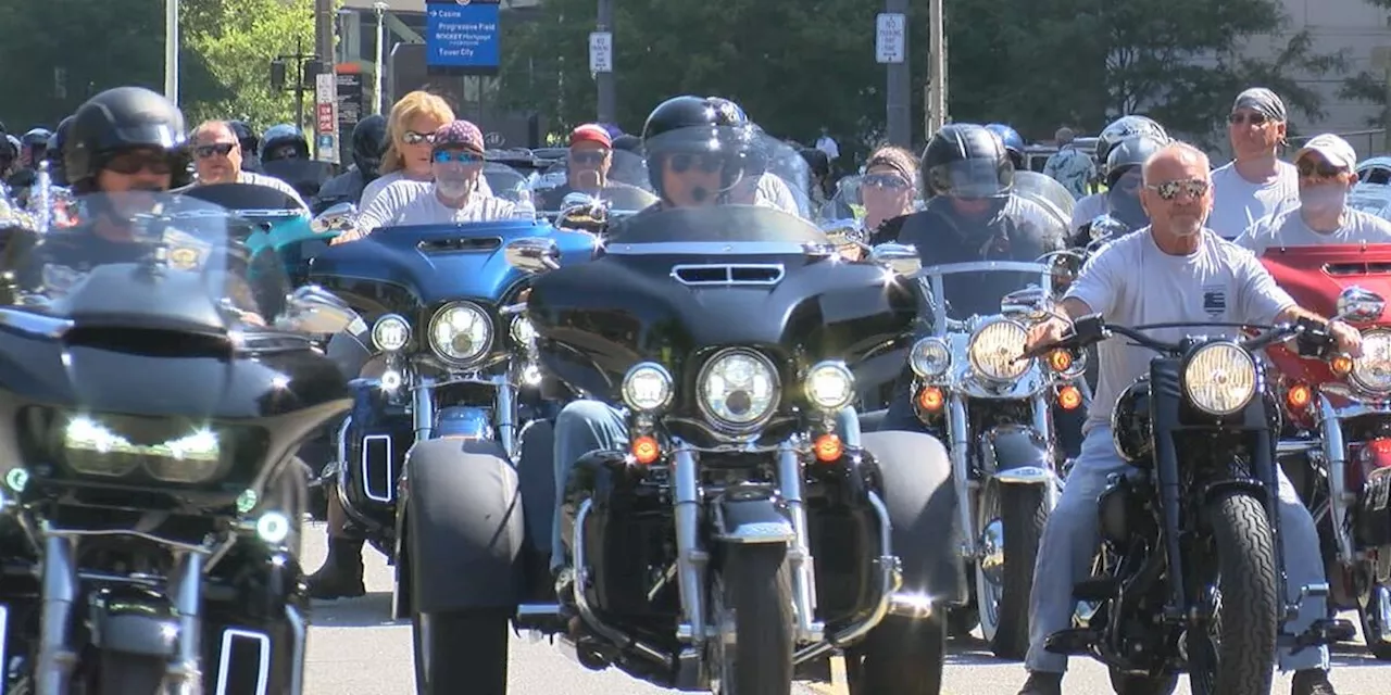 Motorcycle ride honors fallen Cleveland, Euclid officers Ritter and Derbin