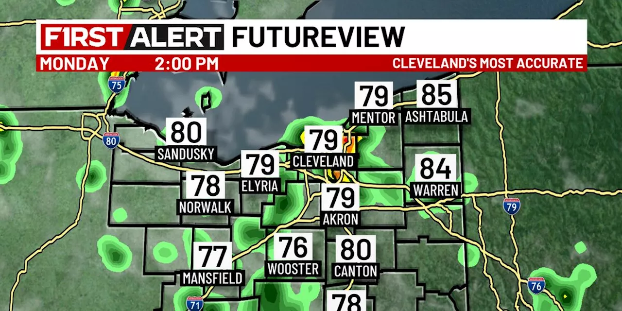 Northeast Ohio weather: Stormy and humid week ahead for northeast Ohio