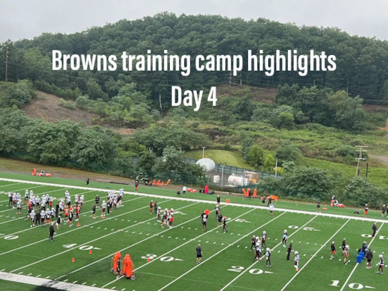 Watch Deshaun Watson and the Browns practice on Day 4 of training camp (Video)