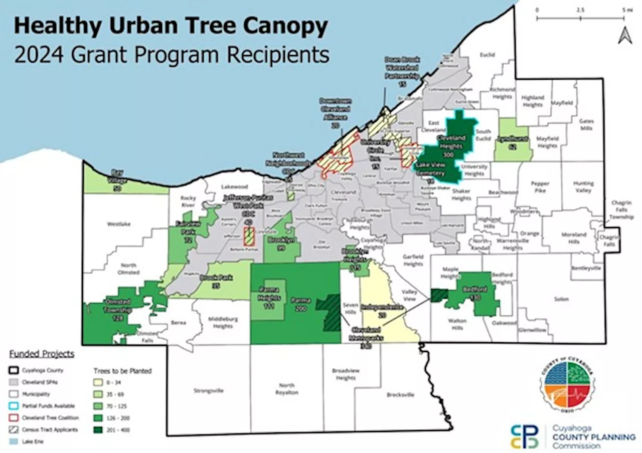 Cuyahoga County to Plant 1,200 Trees in Canopy Restoration Effort, But Residents' Role in Solution Looms