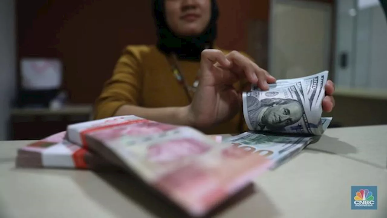 Dana Asing Mengalir Deras ke RI, Dolar Turun Tipis Jadi Rp16.280