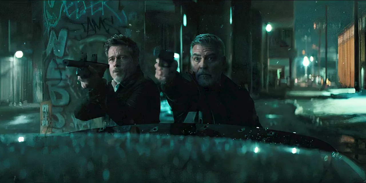 Brad Pitt and George Clooney Team Up in New ‘Wolfs’ Image