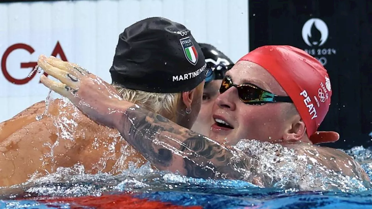 Peaty positivo al covid alle Olimpiadi di Parigi 2024: sintomi già prima della finale con Martinenghi