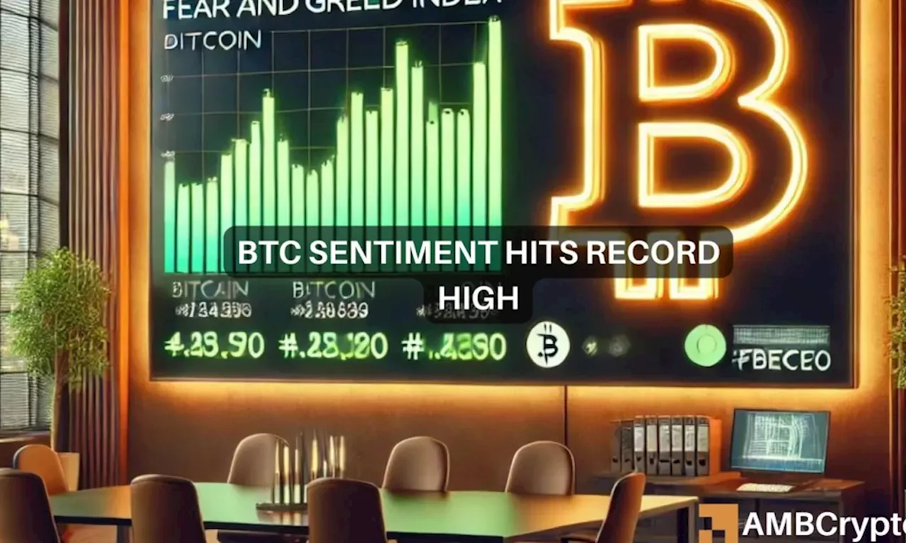 Bitcoin in ‘greed’ mode: Here’s what your next move should be