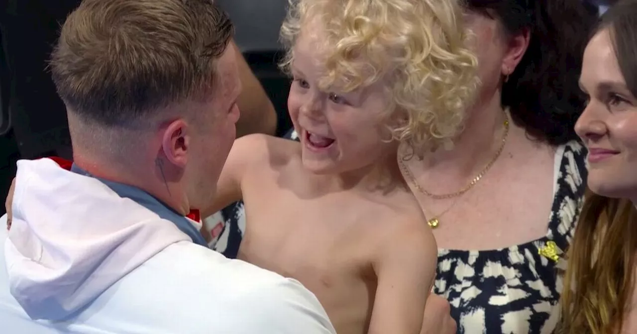 Adam Peaty shares son's heartbreaking reaction after missing out on Olympic gold