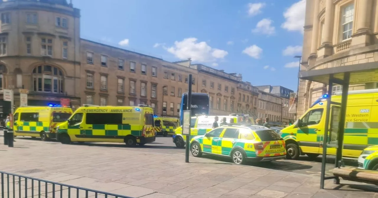 Major incident in Bath as city is locked down over possible chemical attack