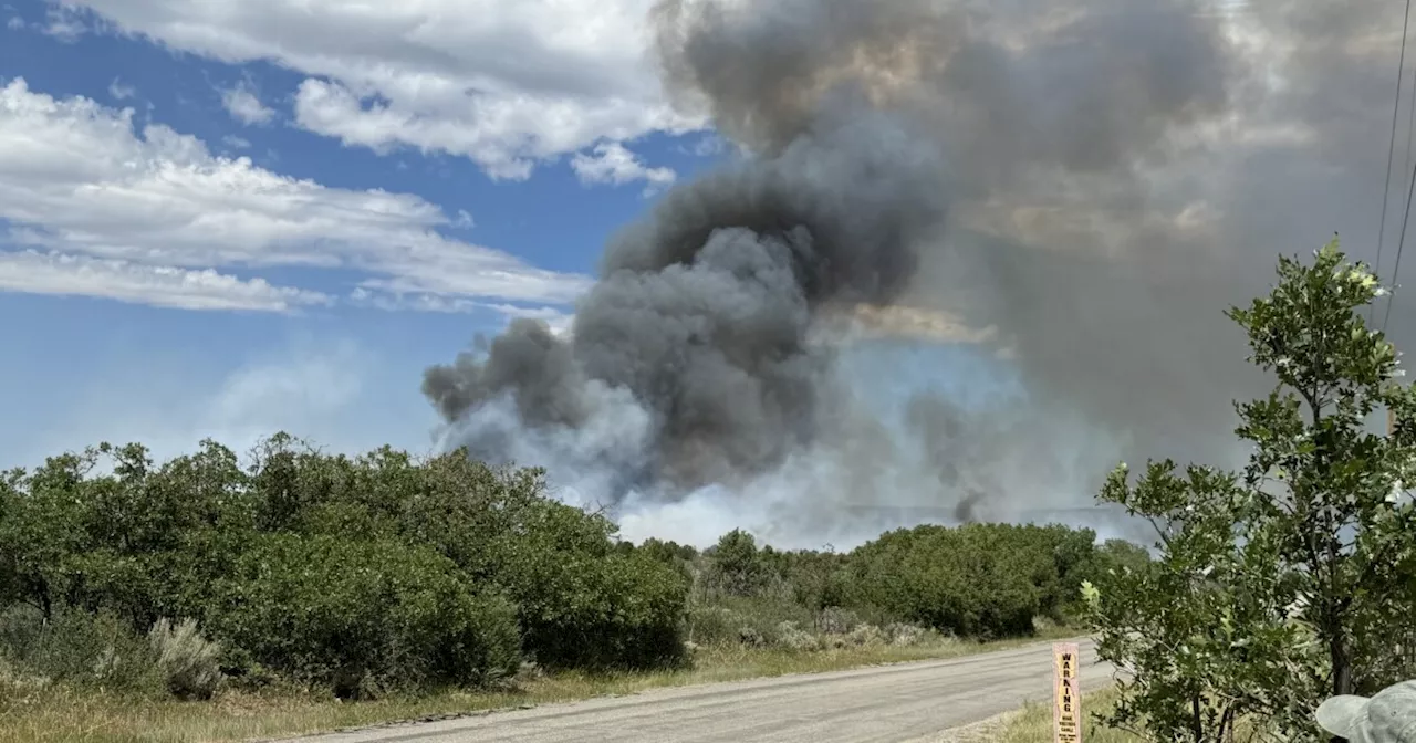 Evacuations underway south of Norwood due to wildfire burning in southwestern Colorado