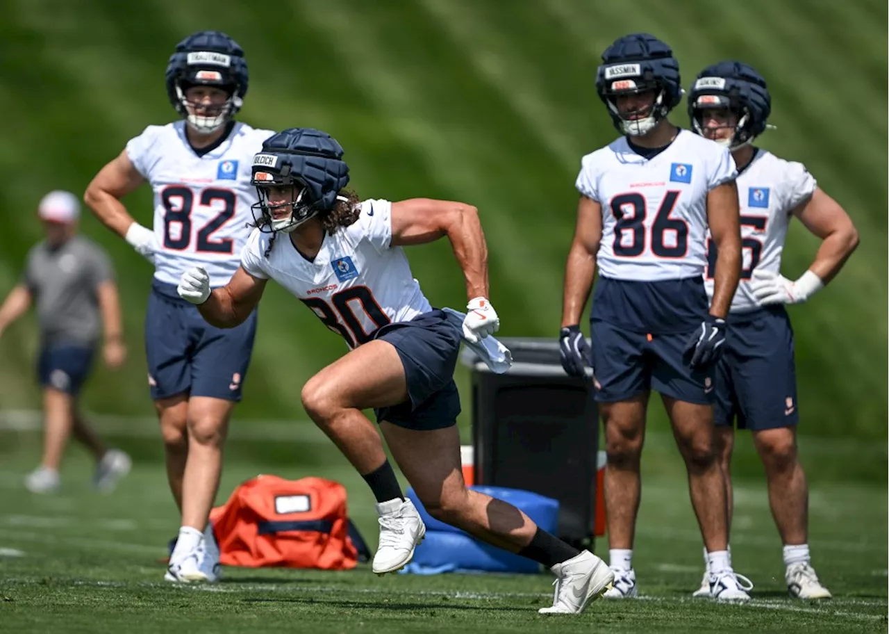 Broncos TE Greg Dulcich revamped his running stride, spent months on the mend and hopes hamstring issues are finally in the past