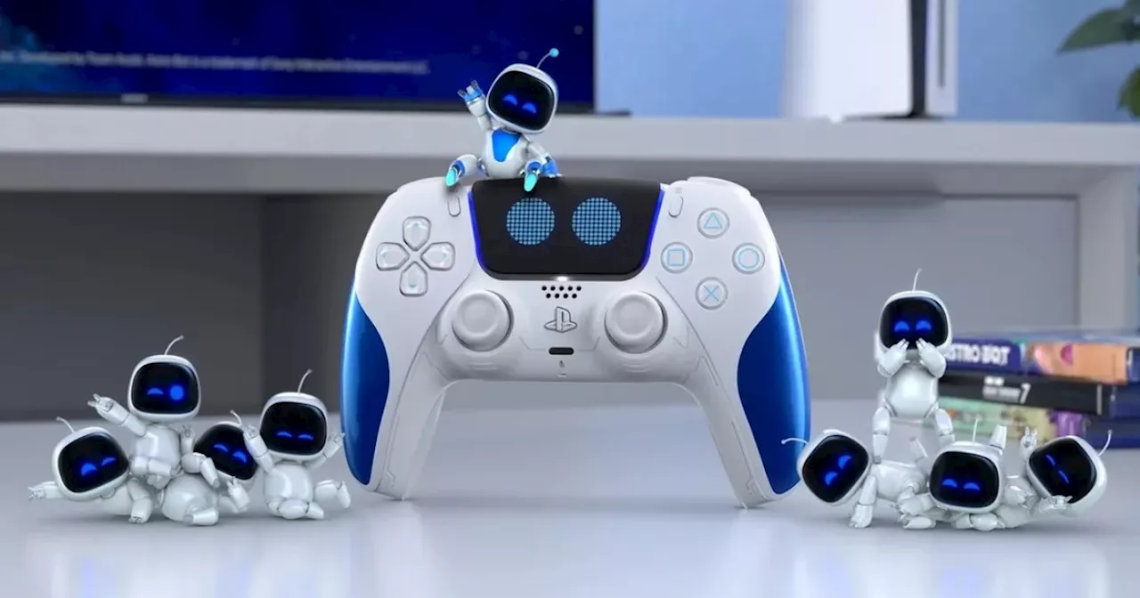 Check out the eyes on this special edition Astro Bot PS5 controller