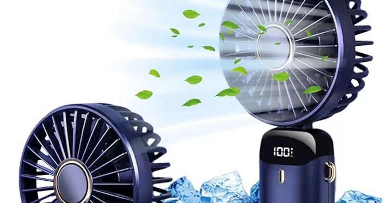 Amazon's 'amazing' £13 portable fan that 'lasts up to 8 hours'