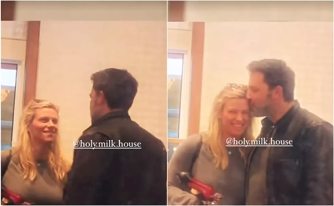 Filtran video de Ben Affleck saliendo con una exnovia