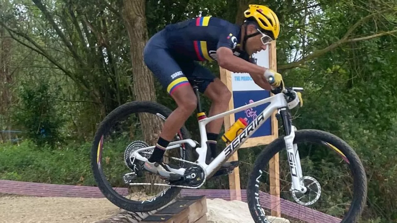 El colombiano Diego Arias termina 31 en la prueba de ciclomontañismo