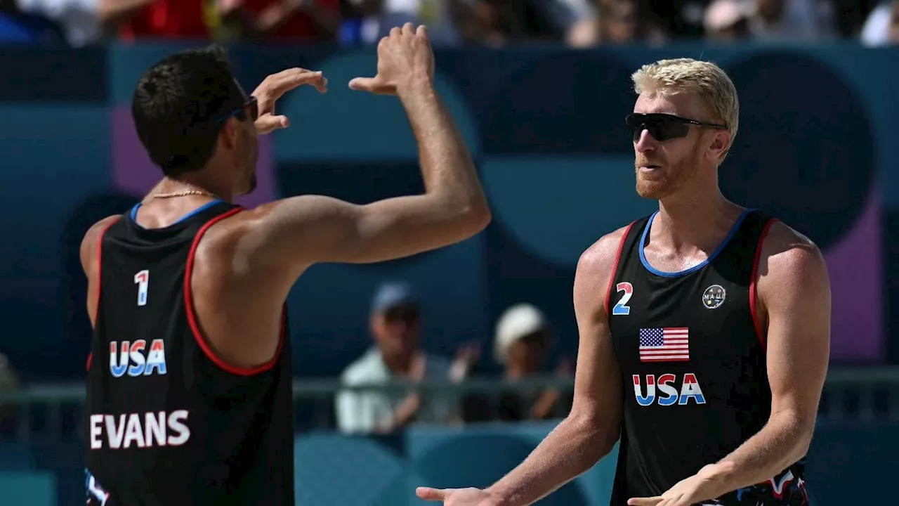 Ex-NBA player Budinger wins Olympic beach volleyball debut