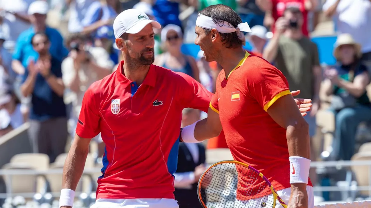 Nadal se recupera, mas Djokovic dá show e avança nas Olimpíadas