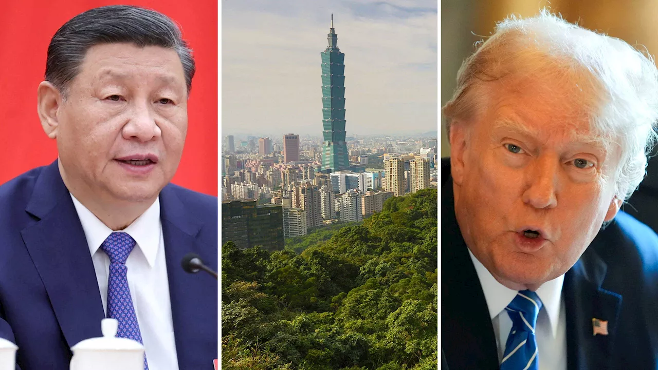 Donald Trump vill att Taiwan ”betalar” för skydd mot Kina