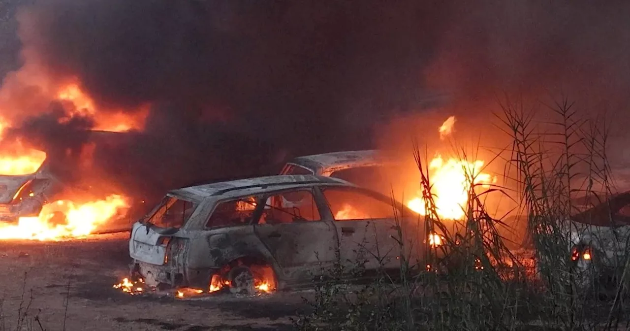 Maxi incendio a Roma, 40 persone evacuate e nessun ferito. Coinvolte alcune baracche a Ponte Mammolo