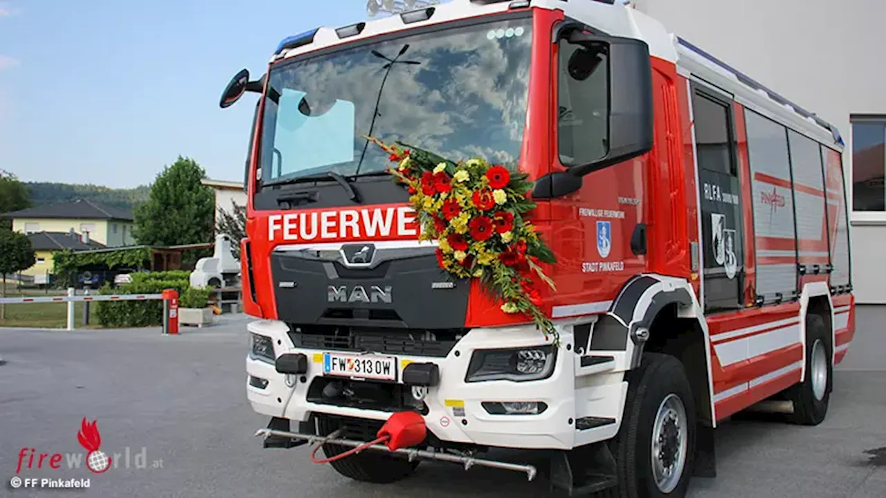 Bgld: Tag der Feuerwehr und Fahrzeugsegnung → Feuerwehr Pinkafeld lud zum Festakt