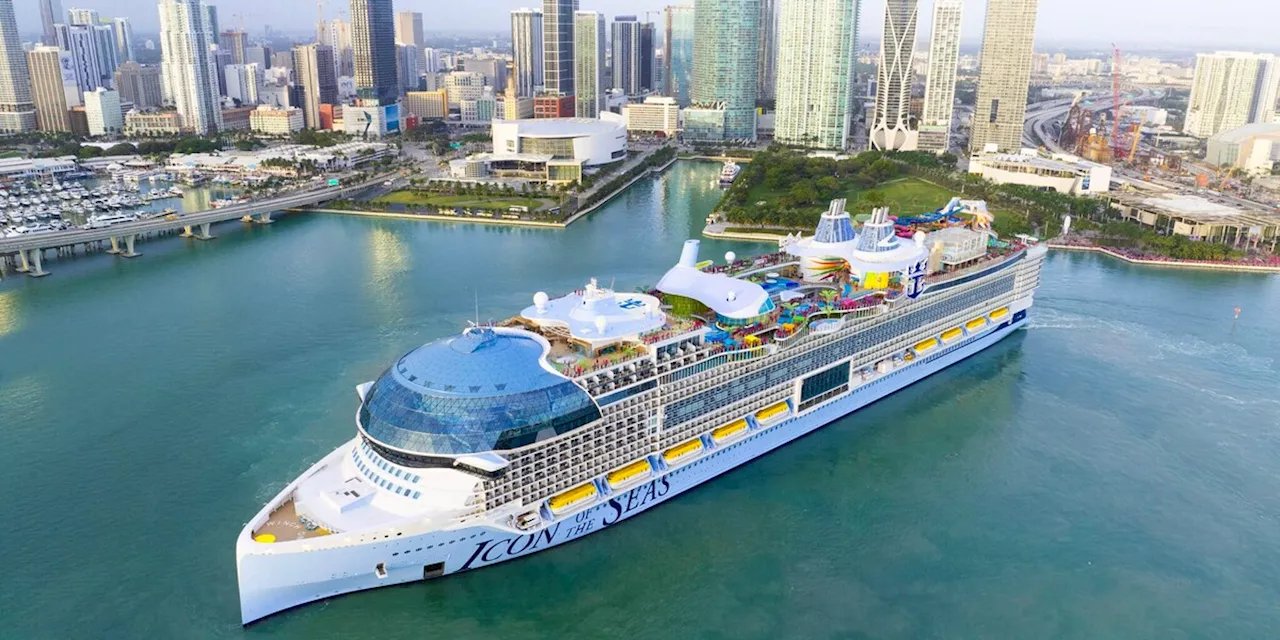 Reisen: Icon of the Seas kommt an — 132 Prozent Auslastung