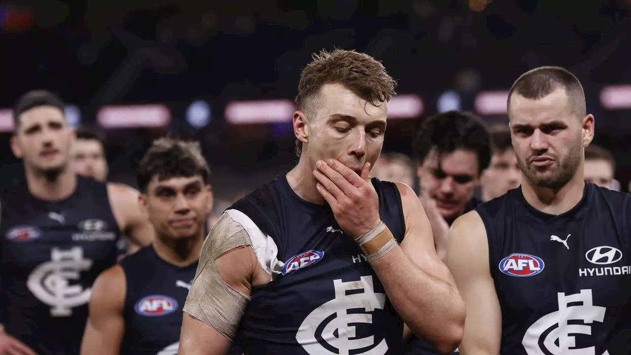 ‘Trauma again’: Blues woes exposed as AFL greats call out ‘passengers’; urge Blues to get ‘ruthless’