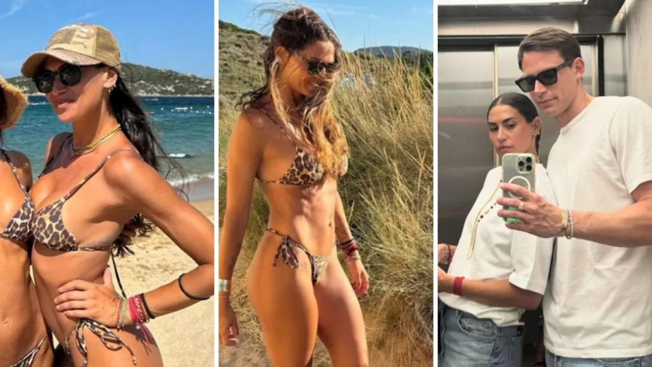 Melissa Satta in vacanza in Sardegna con il fidanzato: bellissima in barca con gli amici