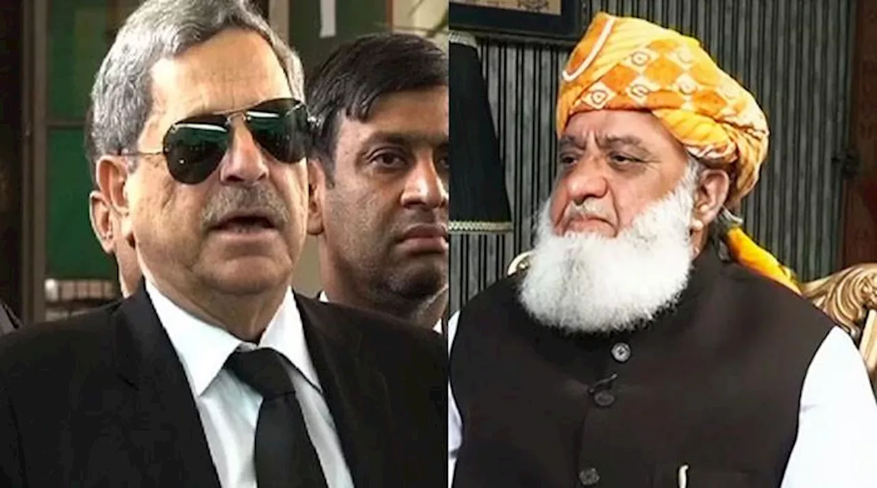 فضل الرحمان کی اسٹیبلشمنٹ سے توقعات پوری نہیں ہوئیں، وہ فرسٹریشن میں بیان دے رہے ہیں: حامد خان