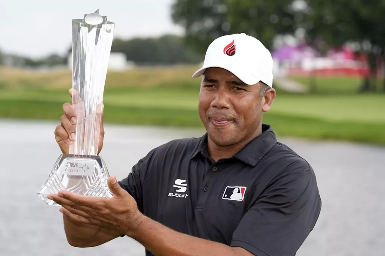 Jhonattan Vegas wins the 3M Open with a closing birdie, his first victory in seven years