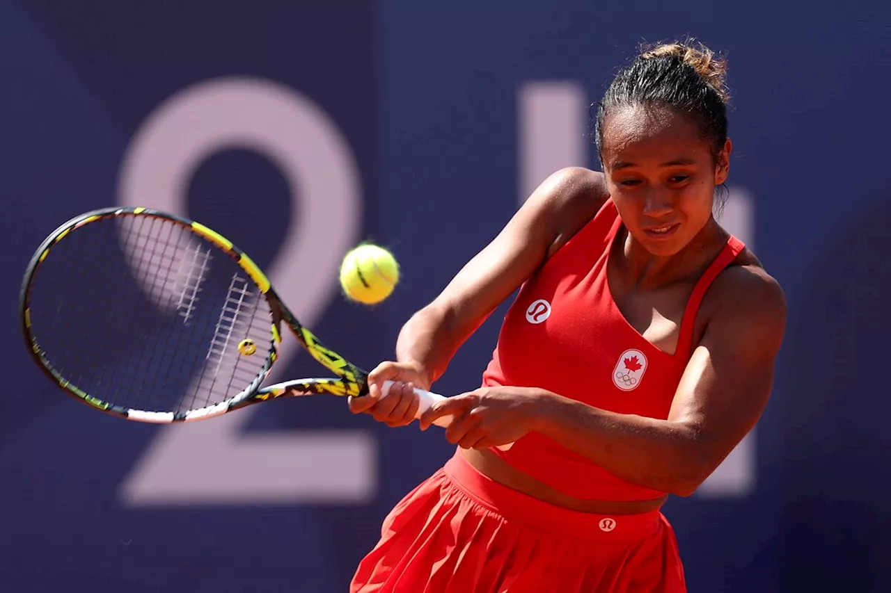 Paris Olympics: Canada’s Leylah Fernandez into women’s singles third round, Bianca Andreescu eliminated