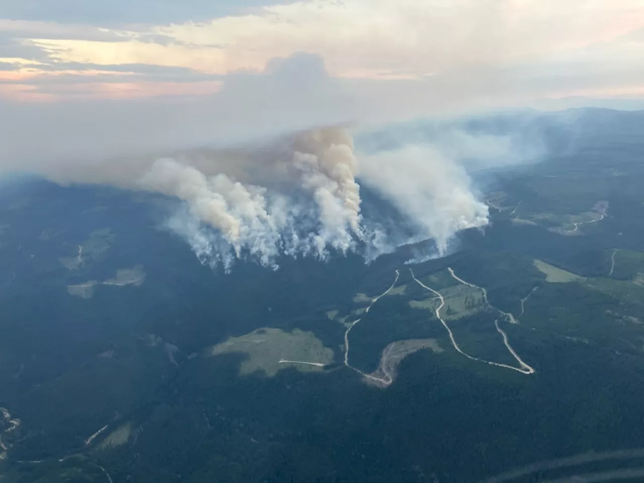 Slocan region in interior B.C. evacuated due to multiple wildfires