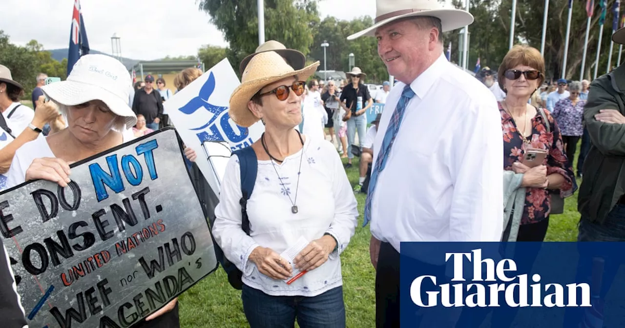 Barnaby Joyce apologises for ‘bullet’ comment aimed at Labor during anti-wind turbine rally