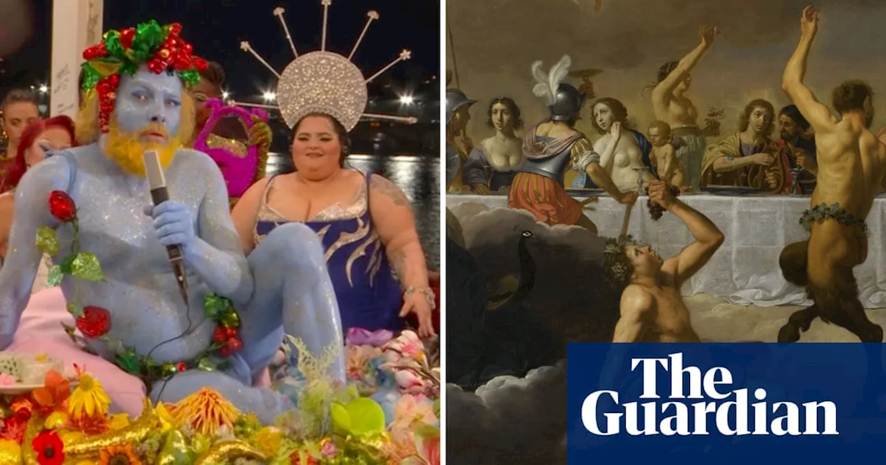 Olympic ‘Last Supper’ scene was in fact based on painting of Greek gods, say art experts