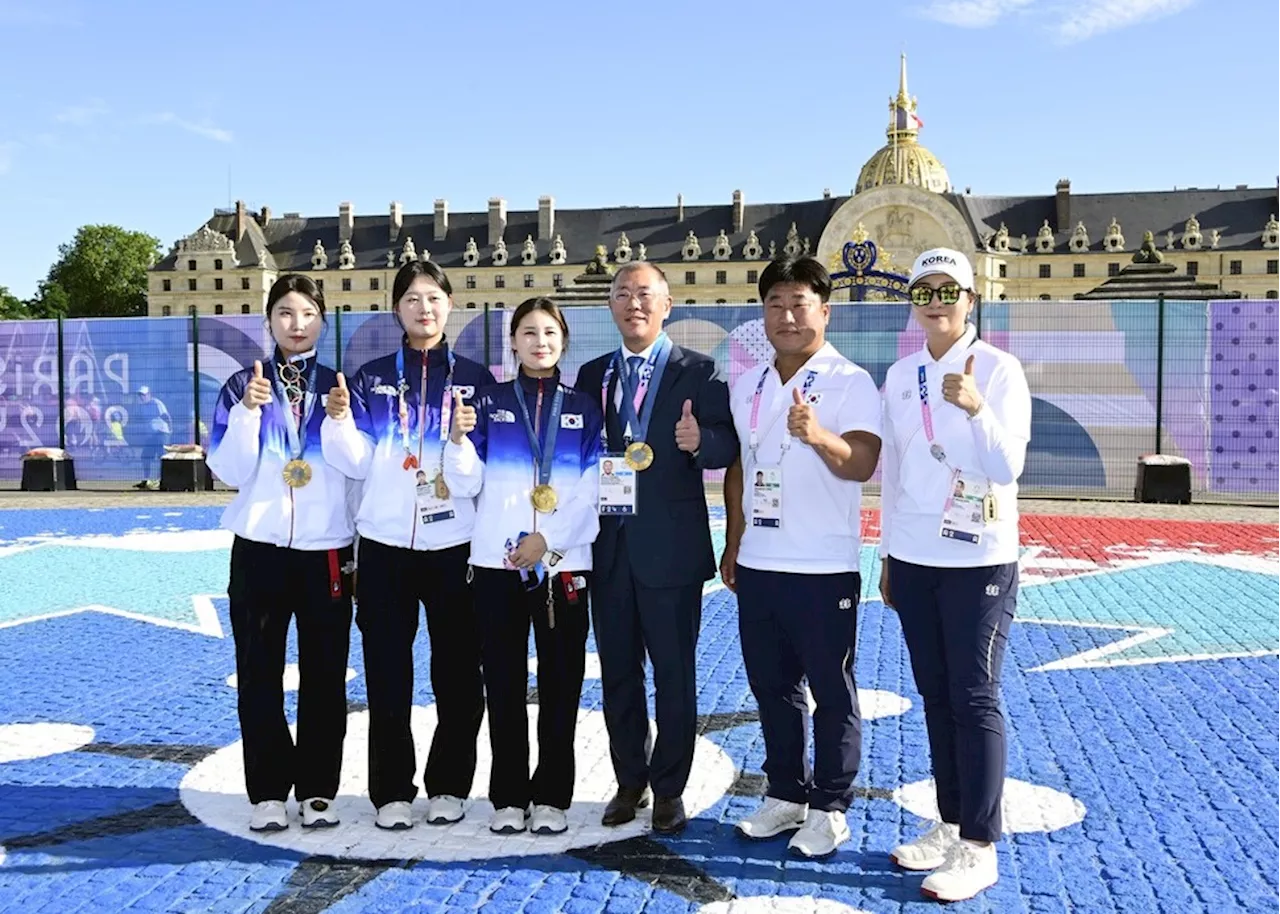 ‘세계 최강’ 한국 양궁, 현대차도 함께 달린 40년