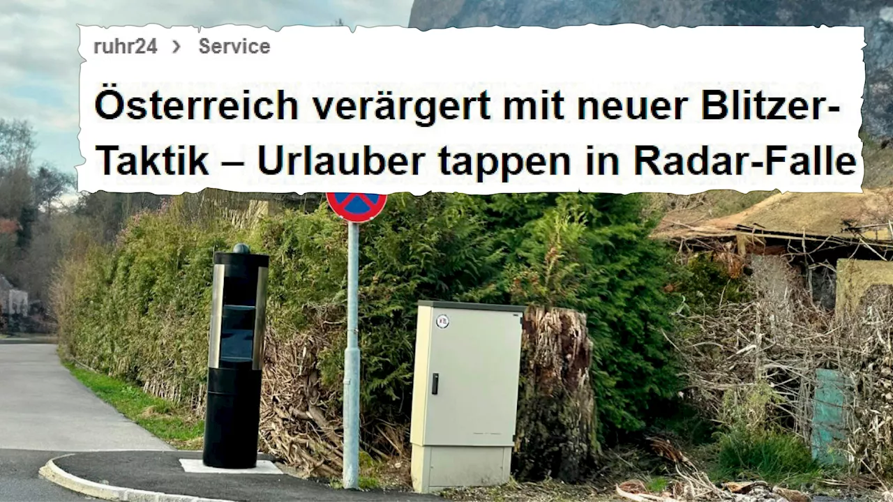  Deutsche warnen Urlauber vor unseren Radar-Fallen