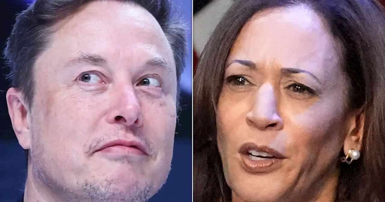 Elon Musk's Latest Kamala Harris Criticism Is A Truly Demented Distortion Of Her Words