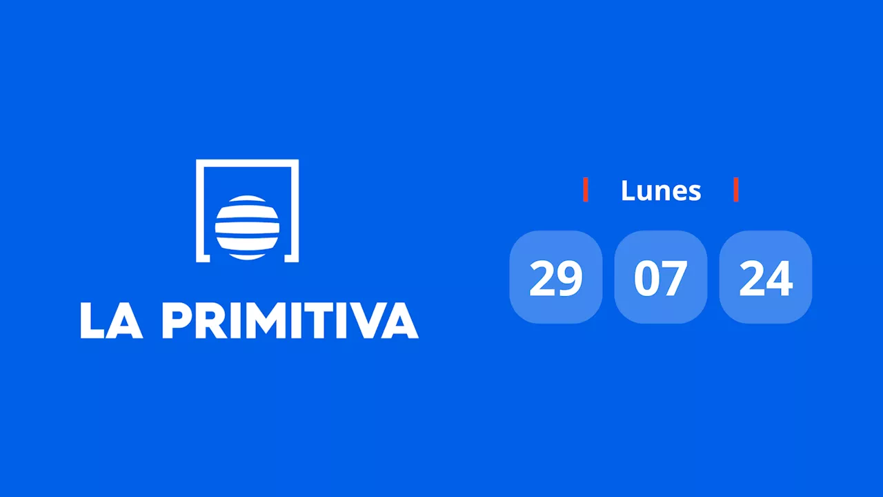 Resultado Primitiva: comprobar número hoy lunes 29 de julio de 2024