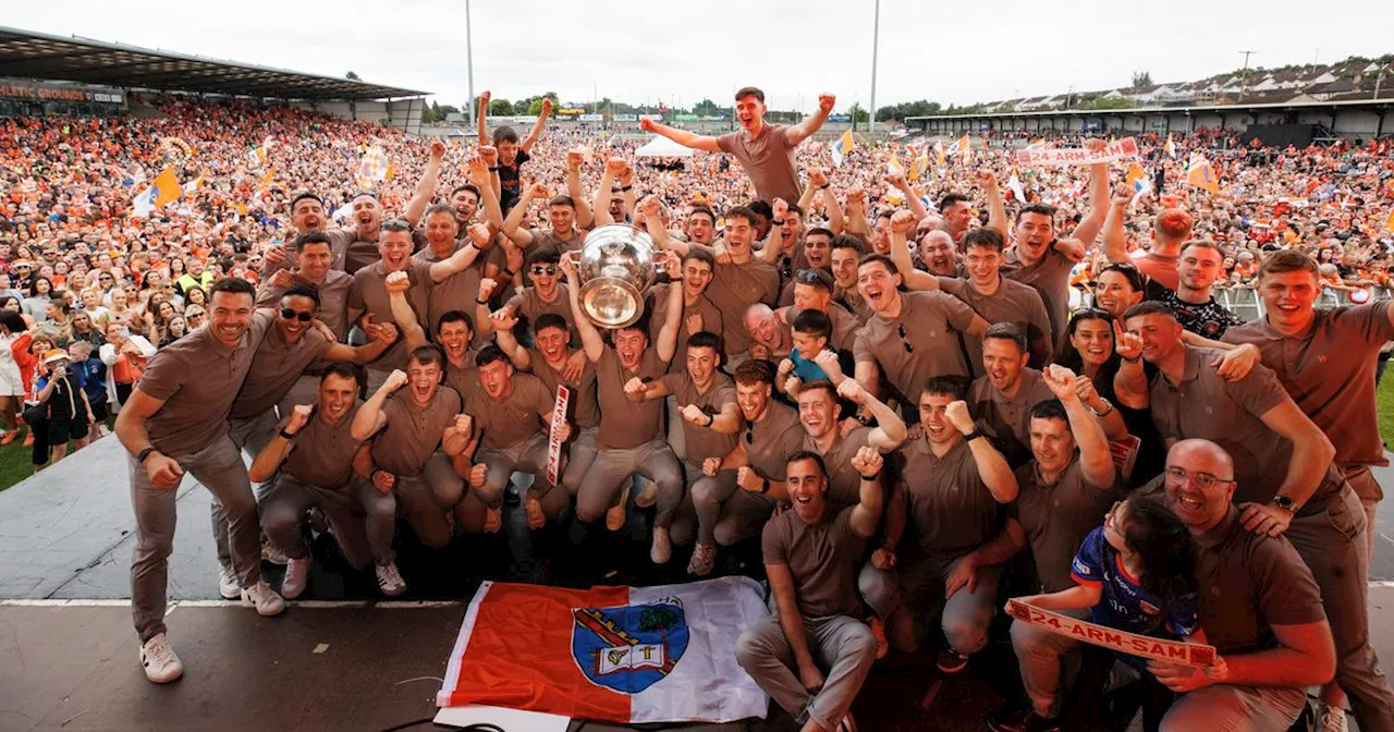 Armagh's All-Ireland heroes bring Sam Maguire home to their adoring fans