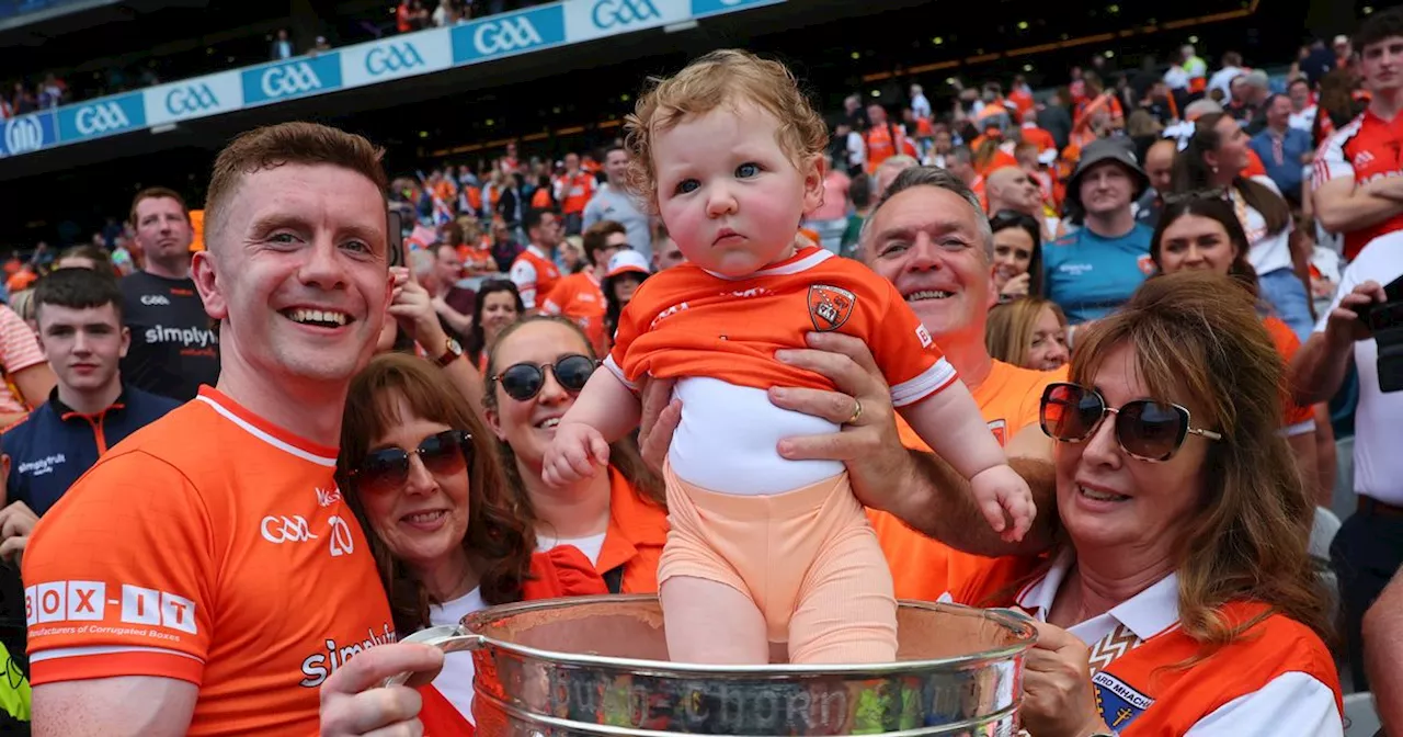 Emotional and joyous scenes as Armagh players celebrate All-Ireland win