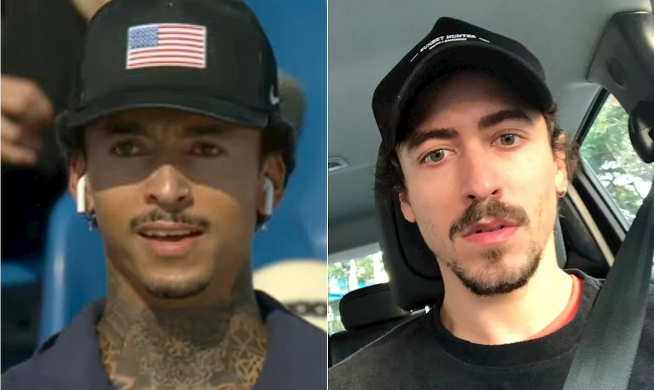 Jesuíta Barbosa do skate: medalhista olímpico Nyjah Houston é comparado a ator brasileiro