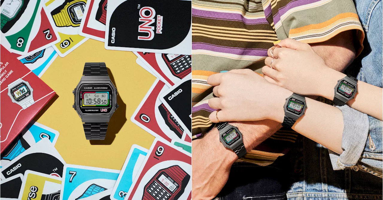 Casio & UNO Release a “Wild Card” Watch That Screams 1970s Nostalgia