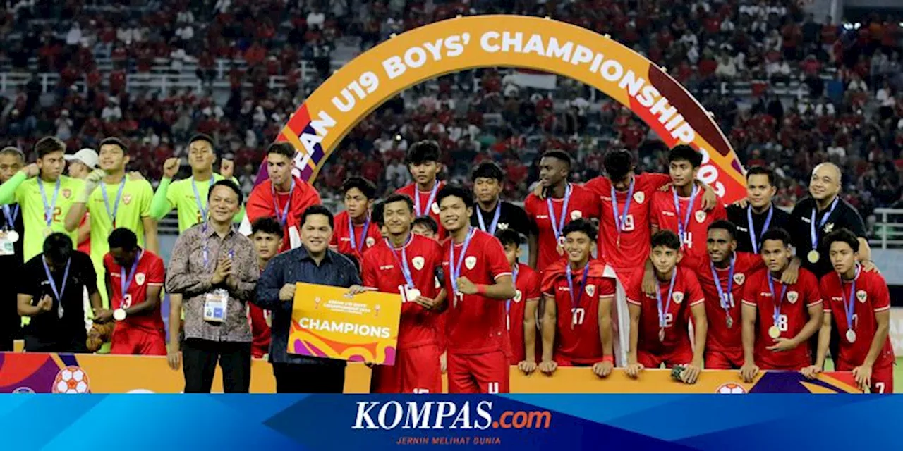 Indonesia Juara Piala AFF U19 2024, Presiden Jokowi Ucapkan Selamat