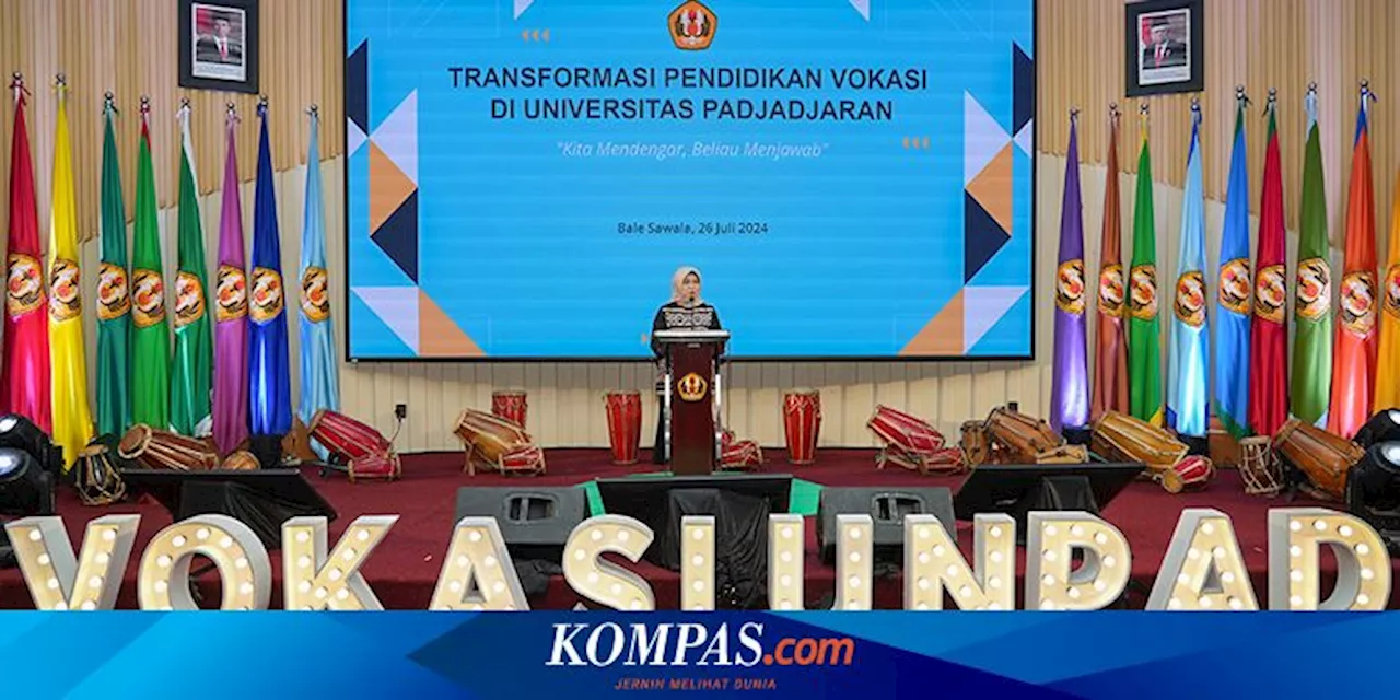 Lakukan Transformasi Pendidikan, Unpad Resmi Luncurkan Sekolah Vokasi